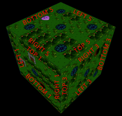 Screenshot of PipQuest with adjacent face names overlaid on it